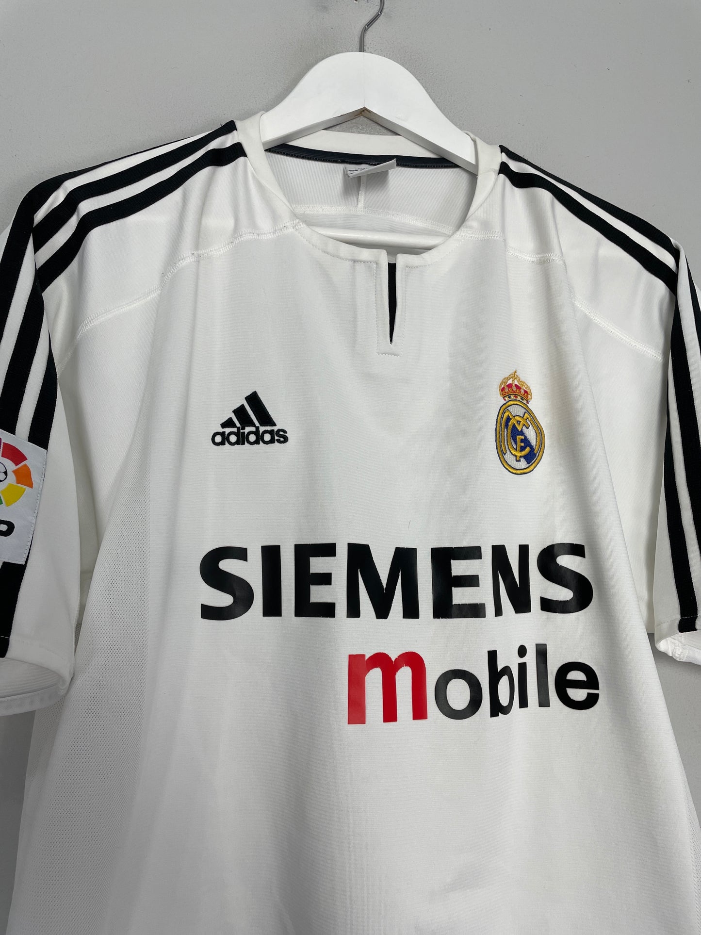 2003/04 REAL MADRID RONALDO #9 HOME SHIRT (L) ADIDAS