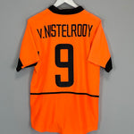 2002/04 NETHERLANDS V.NISTELROOY #9 HOME SHIRT (S) NIKE