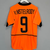 2002/04 NETHERLANDS V.NISTELROOY #9 HOME SHIRT (S) NIKE