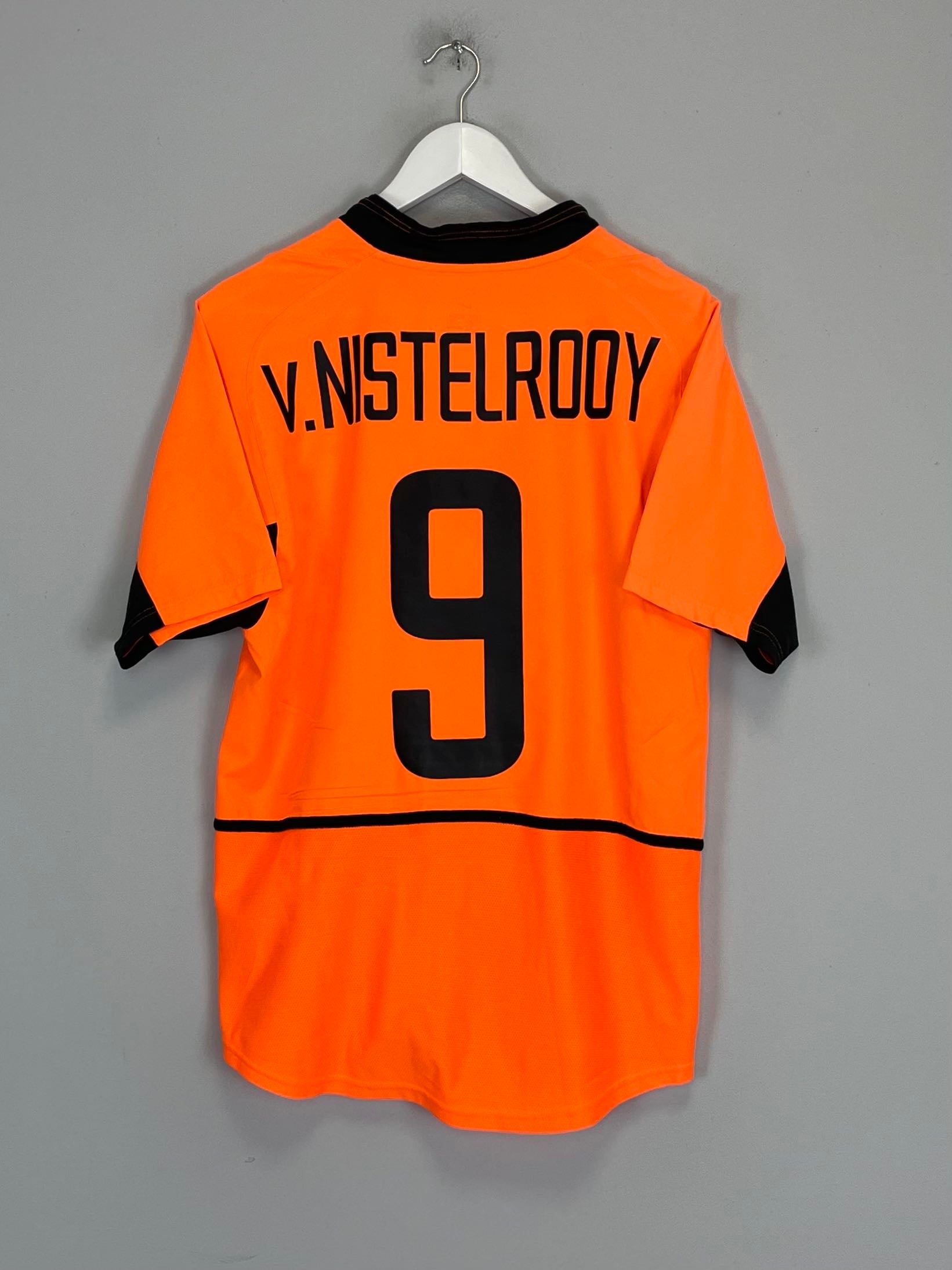 2002/04 NETHERLANDS V.NISTELROOY #9 HOME SHIRT (S) NIKE