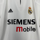 2003/04 REAL MADRID RONALDO #9 HOME SHIRT (L) ADIDAS