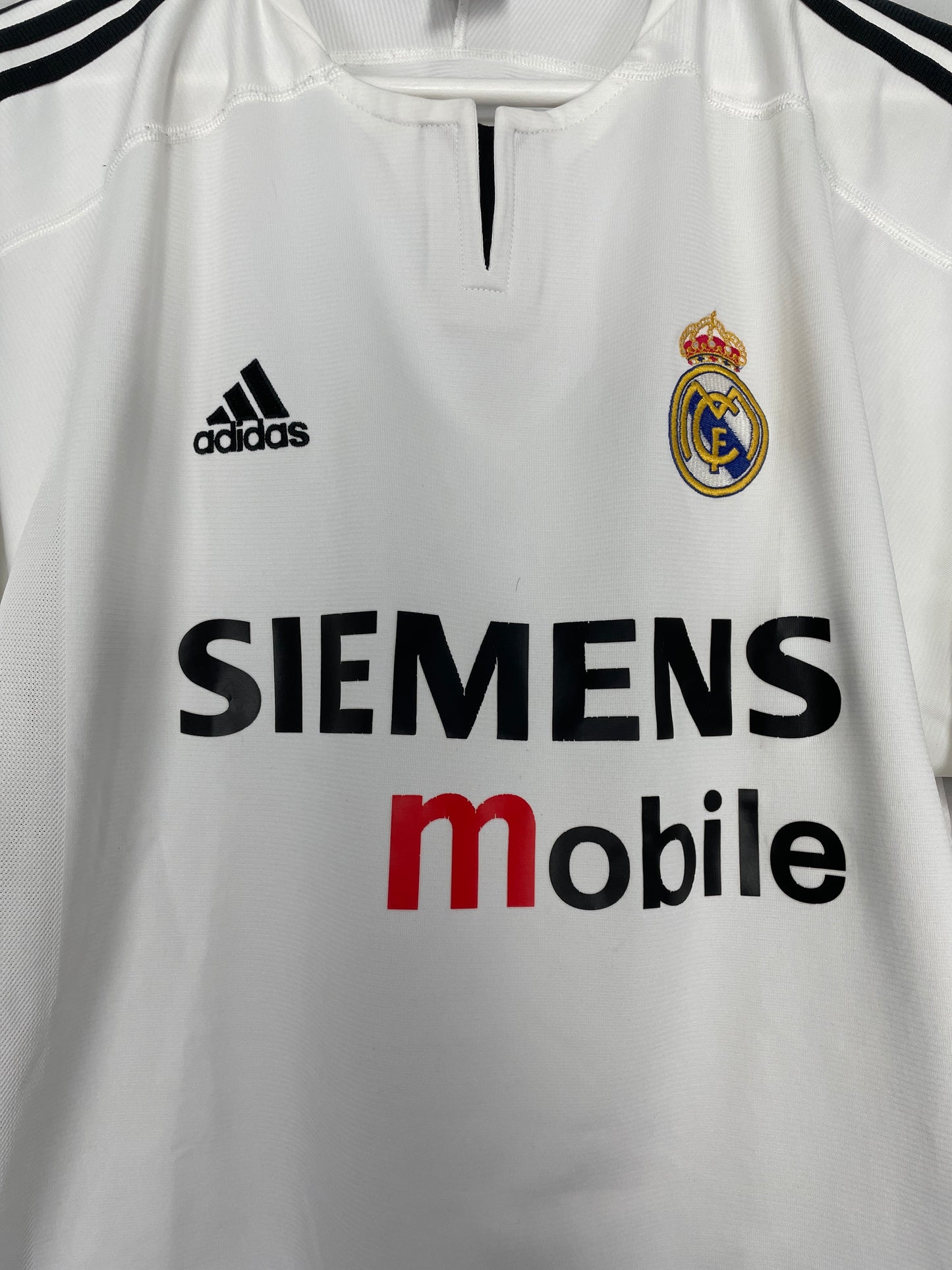 2003/04 REAL MADRID RONALDO #9 HOME SHIRT (L) ADIDAS