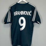 2003/04 AJAX IBRAHIMOVIC #9 AWAY SHIRT (S) ADIDAS