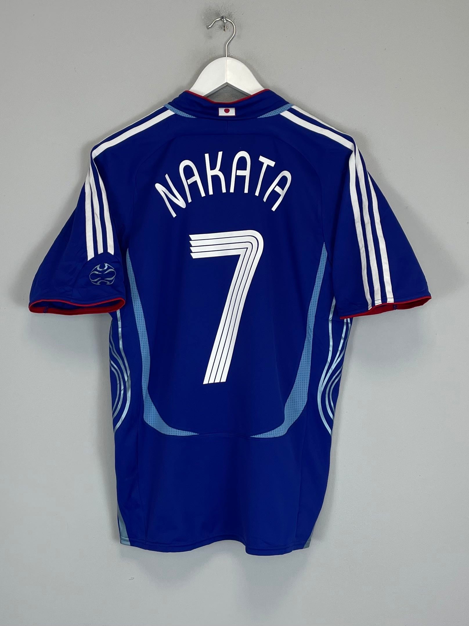 2006/08 JAPAN NAKATA #7 HOME SHIRT (S) ADIDAS