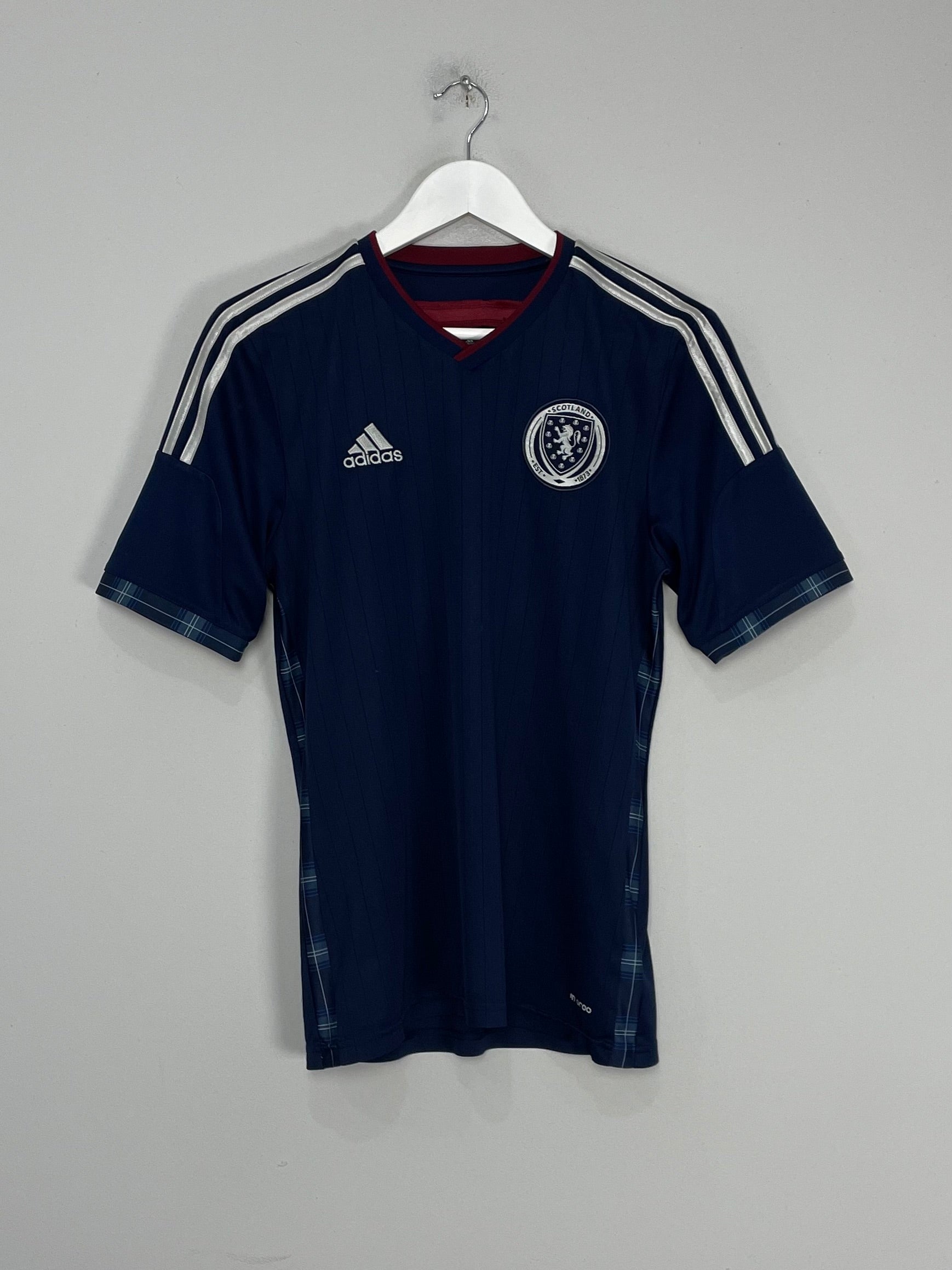 2014/15 SCOTLAND HOME SHIRT (S) ADIDAS