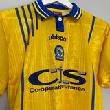 1998/99 BLACKBURN ROVERS AWAY SHIRT (S) UMBRO