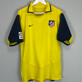 2003/04 ATLETICO MADRID TORRES #9 AWAY SHIRT (M) NIKE