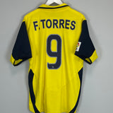 2003/04 ATLETICO MADRID TORRES #9 AWAY SHIRT (M) NIKE
