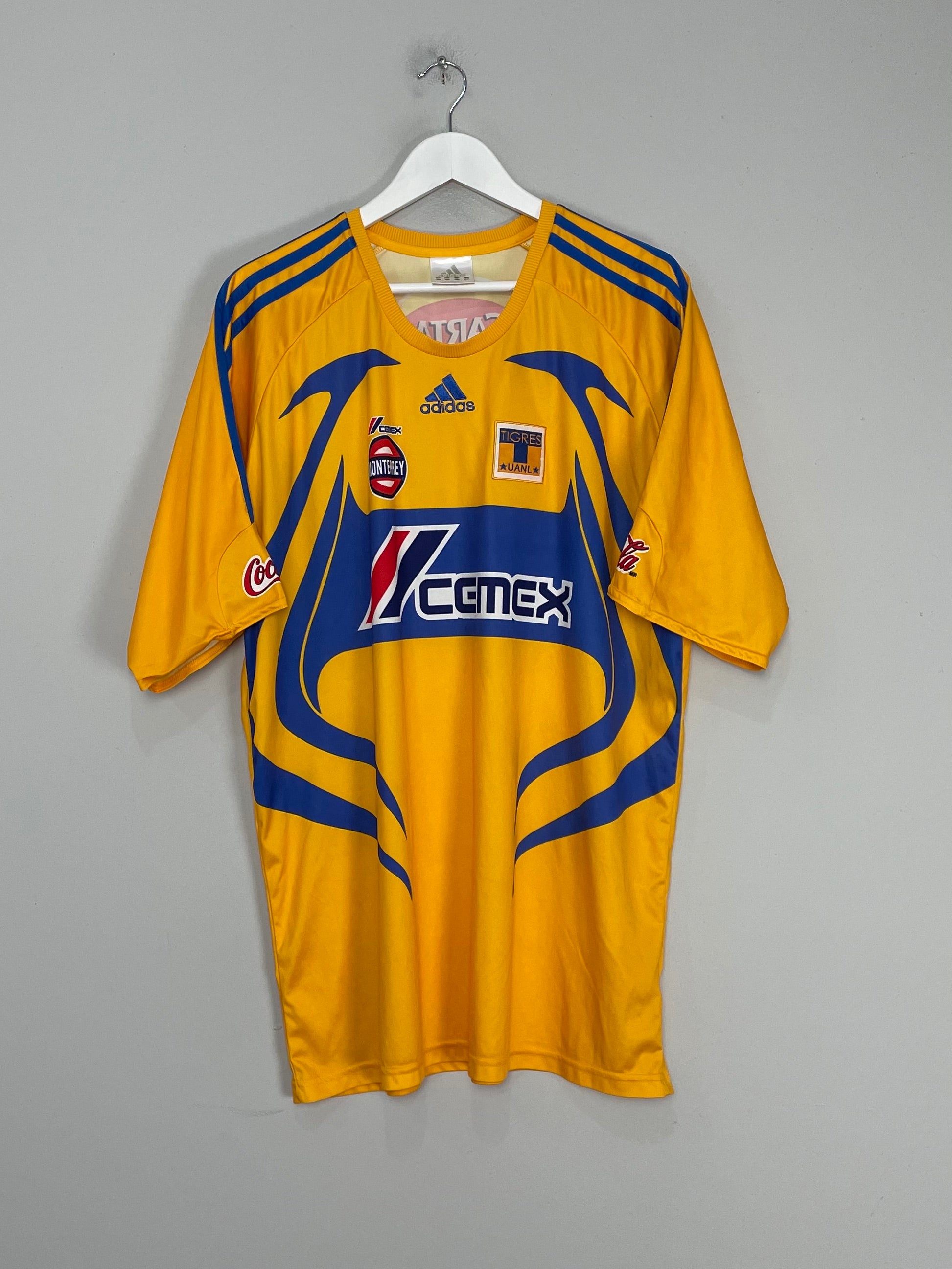 2007/08 TIGRES HOME SHIRT (XL) ADIDAS