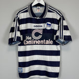 1997/98 HERTHA BERLIN HOME SHIRT (XL) ADIDAS