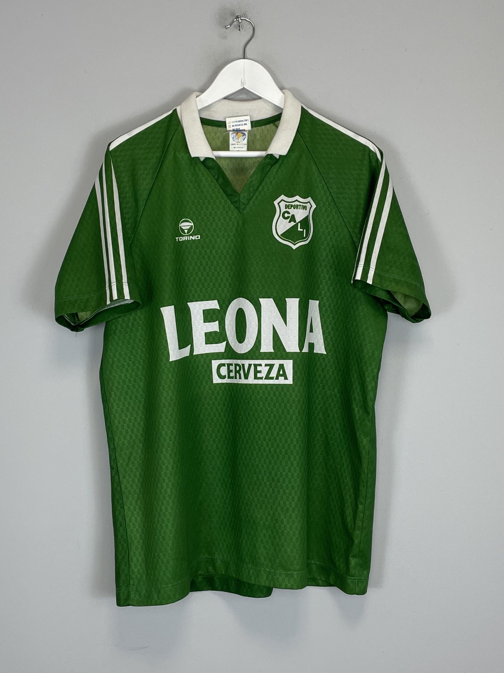 1996/97 DEPORTIVO CALI #11 HOME SHIRT (XL) TORINO