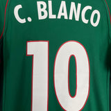 2001/02 MEXICO C.BLANCO #10 HOME SHIRT (M) ATLETICA