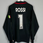 1996/97 AC MILAN ROSSI #1 GK SHIRT (M) LOTTO