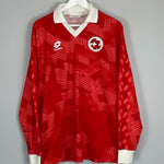 1993/94 SWITZERLAND #3 L/S HOME SHIRT (XL) LOTTO