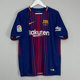 2017/18 BARCELONA MESSI #10 HOME SHIRT (L) NIKE