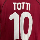 2002/03 ROMA TOTTI #10 HOME SHIRT (XL) KAPPA