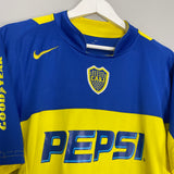 2004/05 BOCA JUNIORS TEVEZ #10 HOME SHIRT (L) NIKE