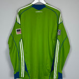 2009/10 SEATTLE SOUNDERS *PLAYER ISSUE* L/S HOME SHIRT (XL) ADIDAS