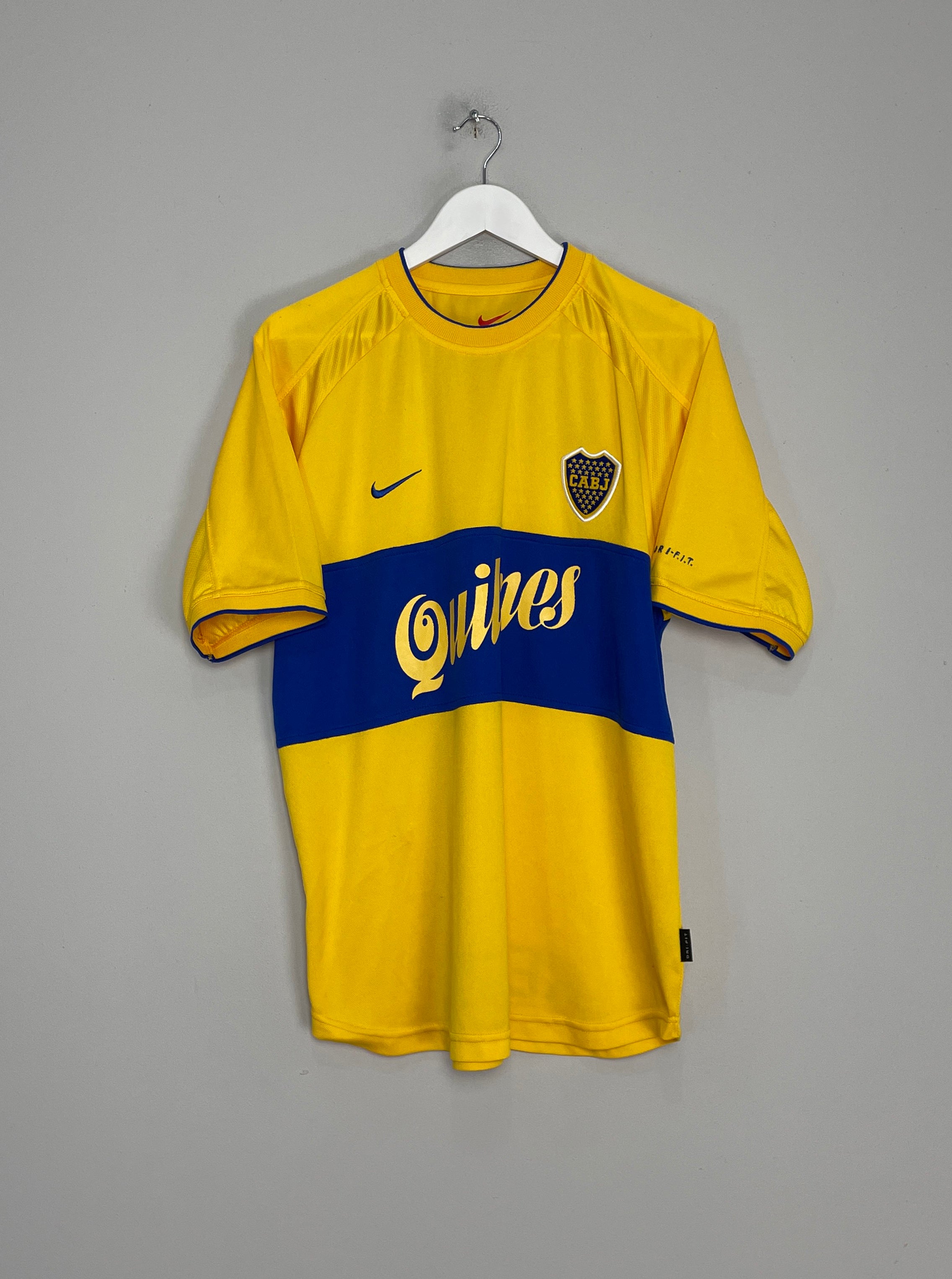 2000/01 BOCA JUNIORS AWAY SHIRT (L) NIKE