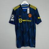 2021/22 MANCHESTER UNITED RONALDO #7 *BNWT* C/L AWAY SHIRT (XL) ADIDAS