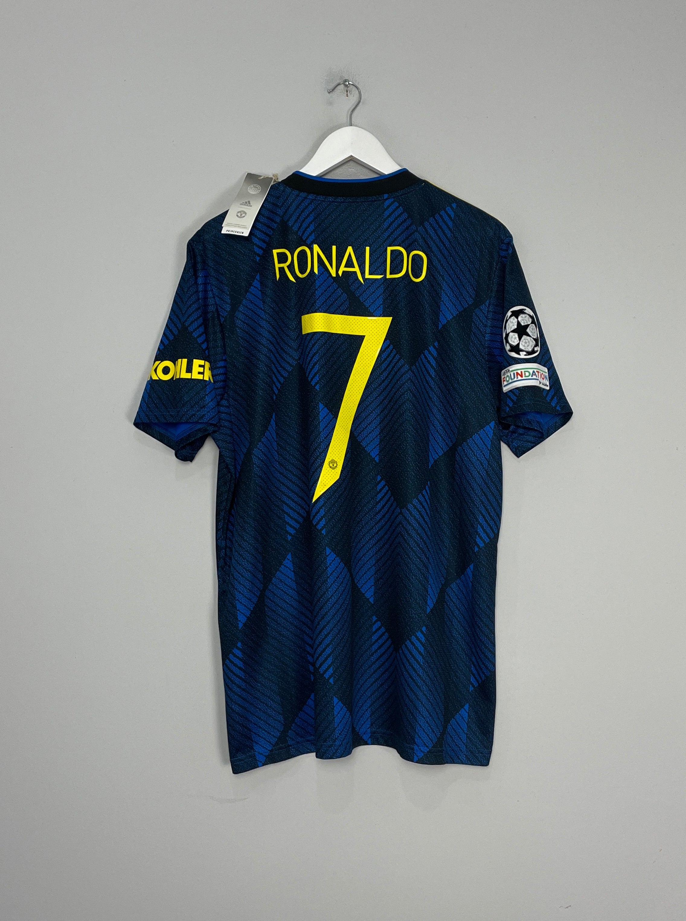 2021/22 MANCHESTER UNITED RONALDO #7 *BNWT* C/L AWAY SHIRT (XL) ADIDAS