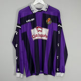 1997/99 REAL VALLADOLID #3 L/S AWAY SHIRT (XL) KELME