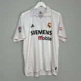 2002/03 REAL MADRID RAUL #7 HOME SHIRT (M) ADIDAS