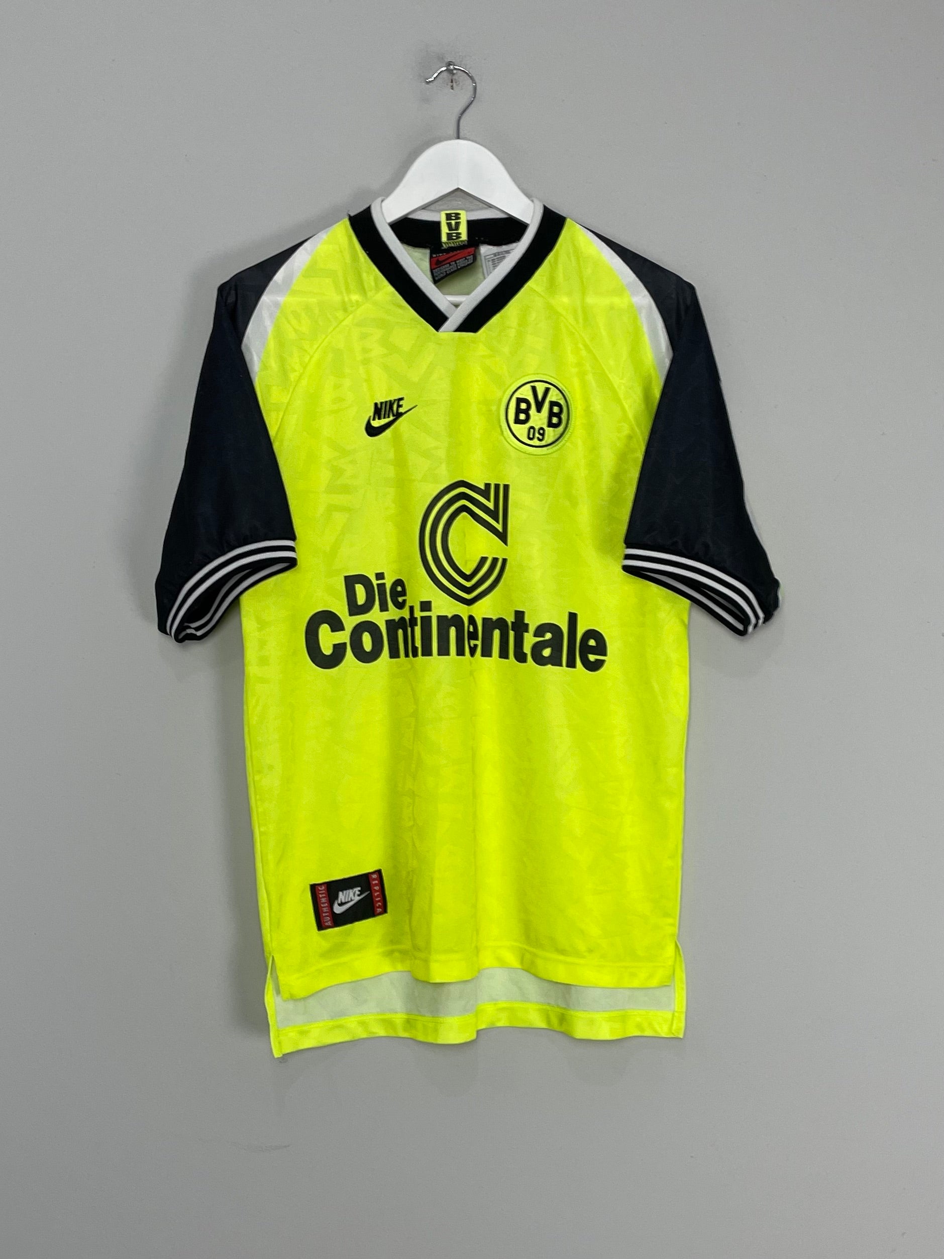 1995/96 DORTMUND HOME SHIRT (M) NIKE