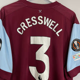 2023/24 WEST HAM CRESSWELL #3 HOME SHIRT (XXXL) UMBRO