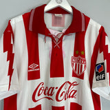 1995/96 NECAXA #6 HOME SHIRT (L) UMBRO