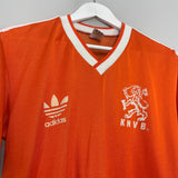 1985/88 NETHERLANDS #9 HOME SHIRT (M) ADIDAS