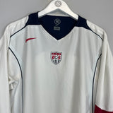 2004/06 USA *PLAYER ISSUE* L/S HOME SHIRT (XXL) NIKE