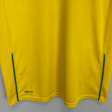 2008/10 BRAZIL RONALDINHO #10 HOME SHIRT (M) NIKE