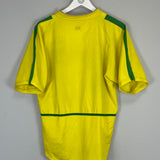 2002/03 BRAZIL HOME SHIRT (M) NIKE