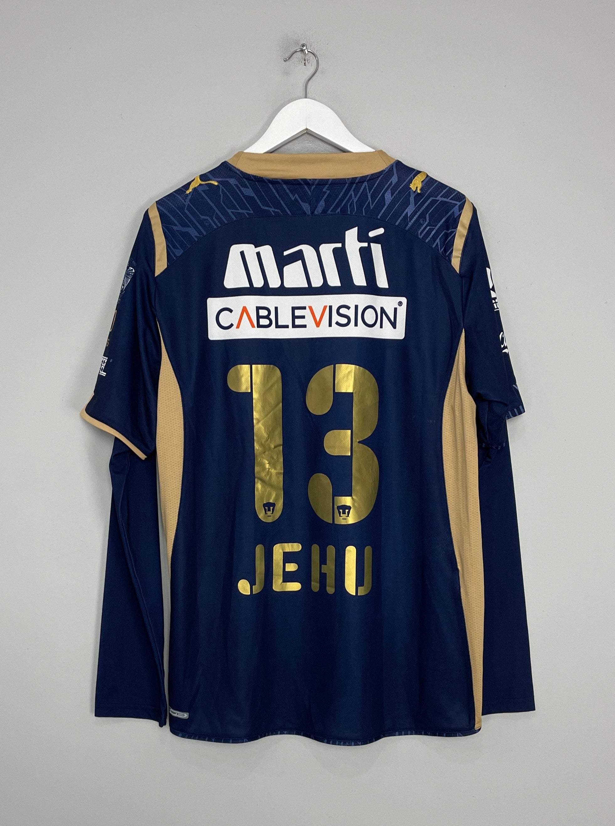 Image of the Unam Pumas Jehu shirt from the 2009/10 season