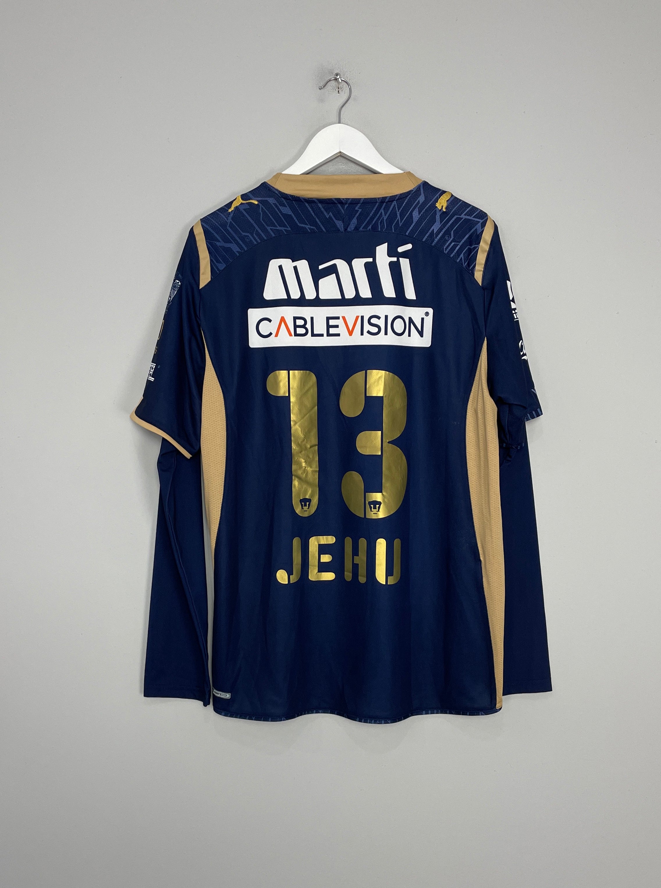 Image of the Unam Pumas Jehu shirt from the 2009/10 season