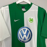 2006/07 WOLFSBURG HOME SHIRT (M) NIKE