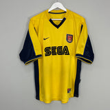 1999/01 ARSENAL HENRY #14 AWAY SHIRT (XL) NIKE