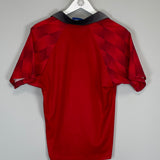 1996/98 MANCHESTER UNITED HOME SHIRT (Y) UMBRO