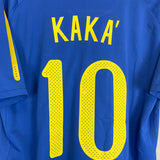 2010/11 BRAZIL KAKA #10 AWAY SHIRT (L) NIKE