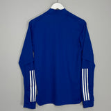 2020/21 SCOTLAND *PLAYER ISSUE* 1/4 ZIP TRAINING TOP (S) ADIDAS