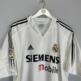 2004/05 REAL MADRID BECKHAM #23 HOME SHIRT (XL) ADIDAS