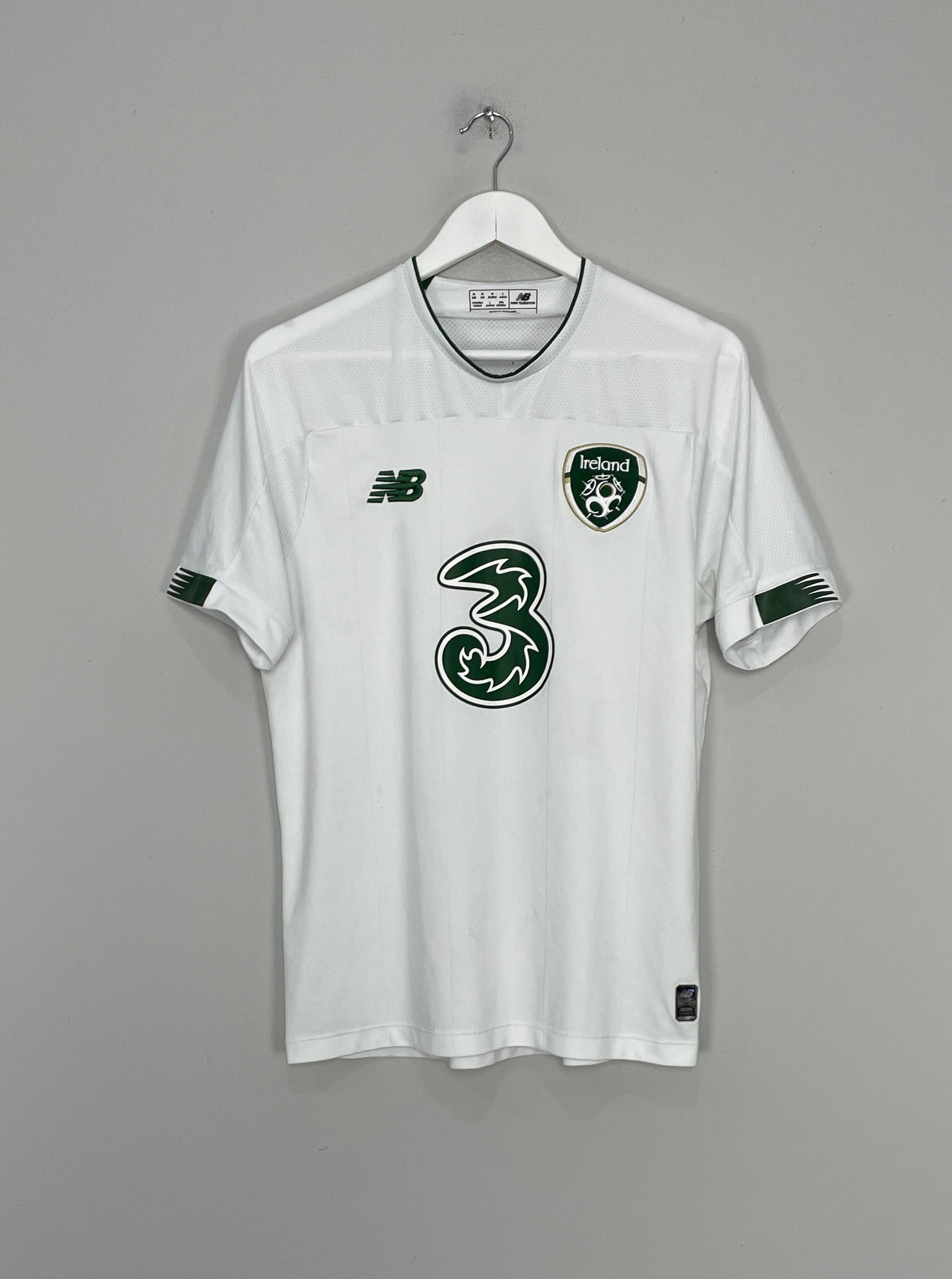 Image of the Ireland shirt from the 2020/21 season