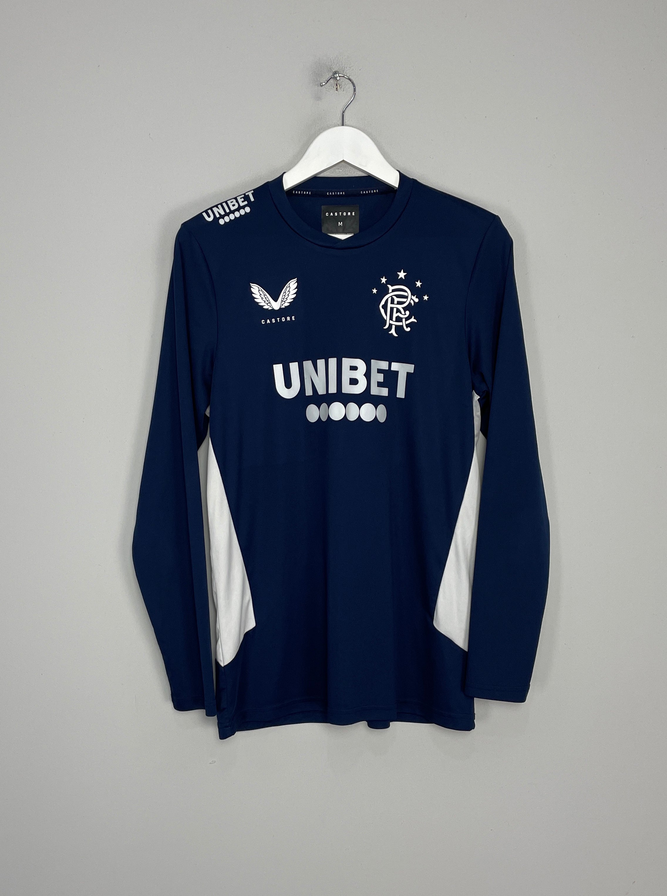 2020/21 RANGERS TRAINING SHIRT (M) CASTORE