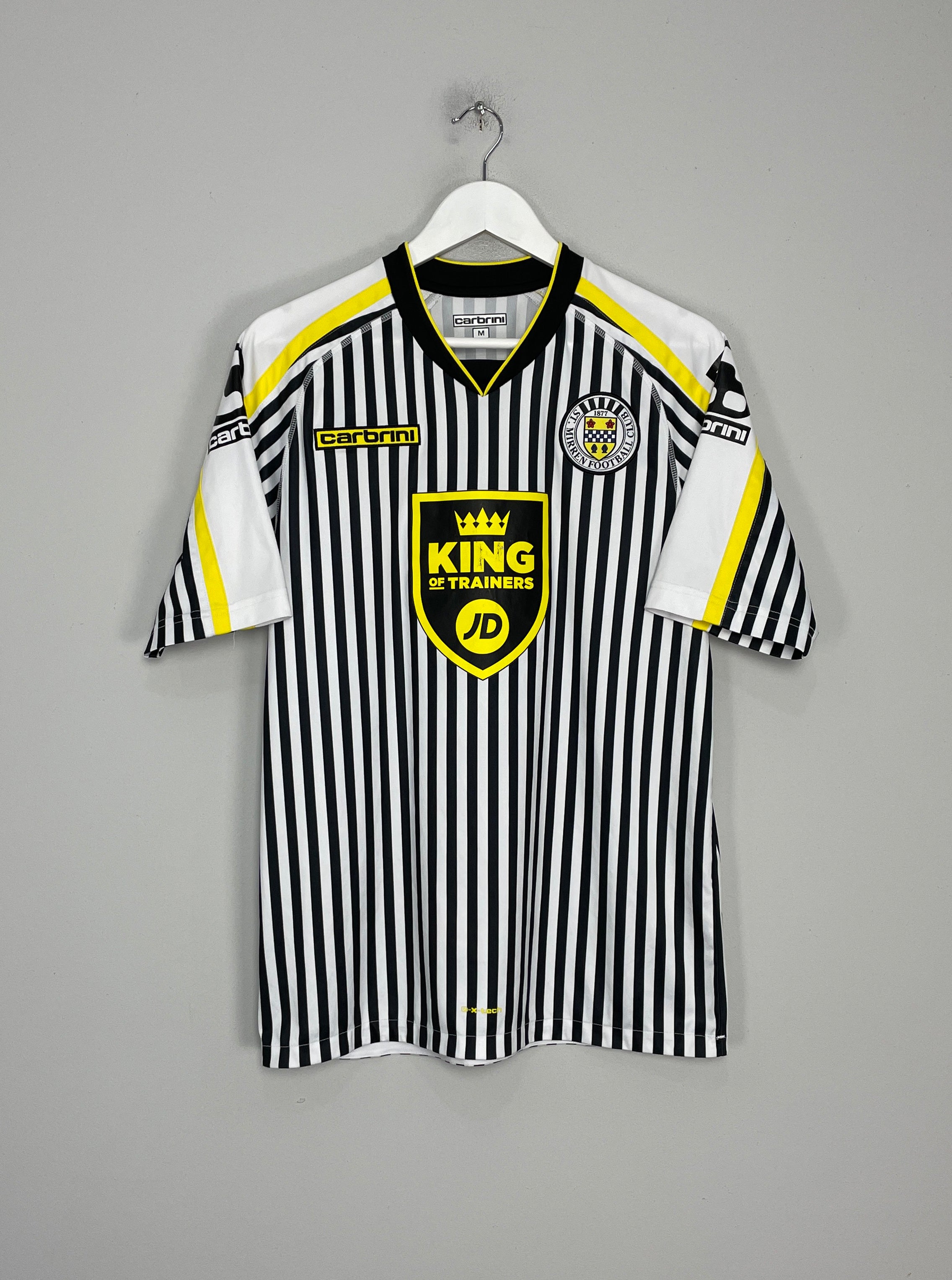 2014/15 ST MIRREN HOME SHIRT (M) CARBRINI