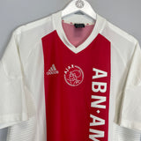 2002/04 AJAX ZLATAN #9 HOME SHIRT (L) ADIDAS