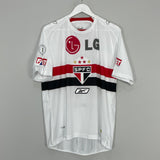 2008/09 SAO PAULO ADRIANO 'X' HOME SHIRT (XL) REEBOK