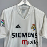 2004/05 REAL MADRID RONALDO #9 HOME SHIRT (S) ADIDAS