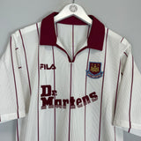 2002/03 WEST HAM AWAY SHIRT (XL) FILA