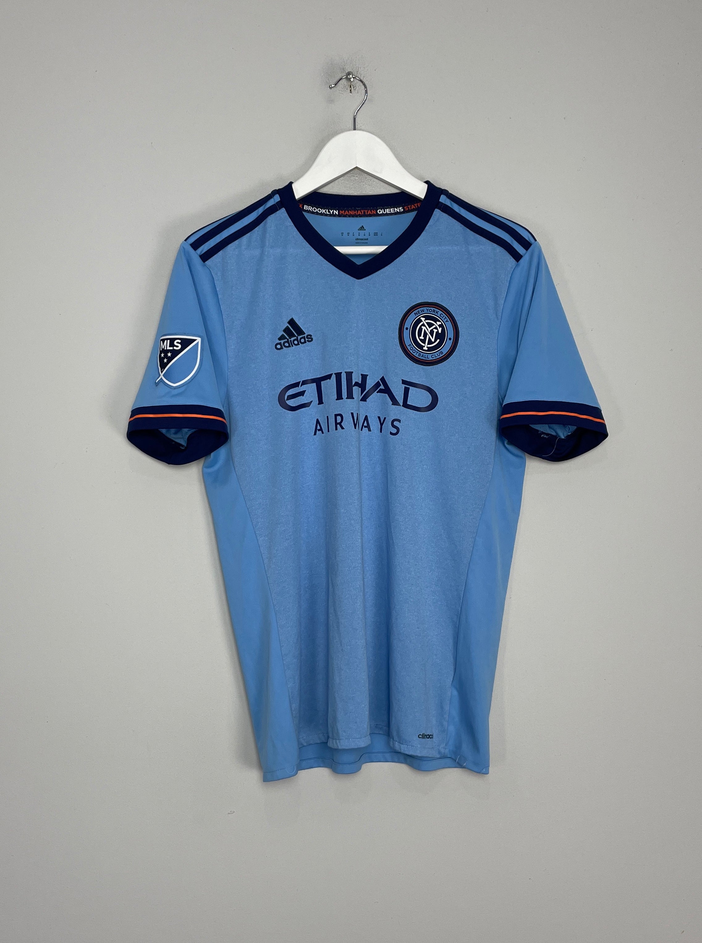 2017/18 NEW YORK CITY HOME SHIRT (M) ADIDAS